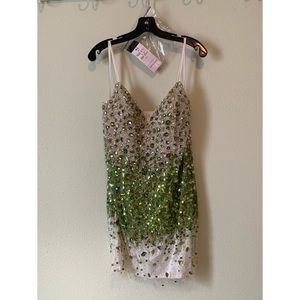Homecoming Dress: Dave and Johnny 9612